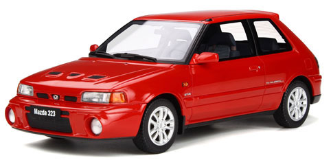 1/18 マツダ 323 GT-R (ファミリア)(レッド)