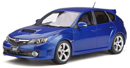 1/18 スバル インプレッサ WRX STI (ブルー)[OttO mobile]《在庫切れ》