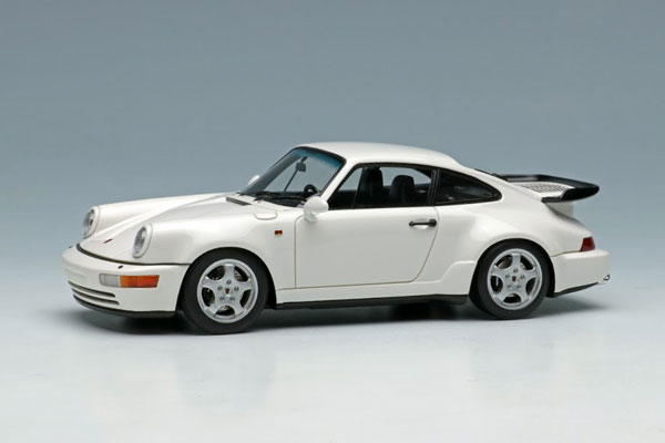 メイクアップ　1/43 Porsche 911 964 ターボ 3.3 1/43 ポルシェ 911(964) ターボ 3.3 1991 ホワイト[メイクアップ