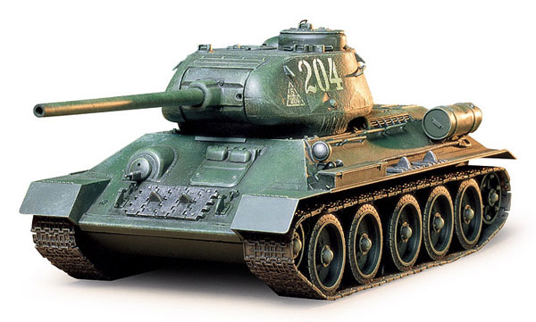 1／35 ソビエト軍T34中戦車 ソビエトT34/85 中戦車 (プラモデル) - ホビーサーチ ミリタリー