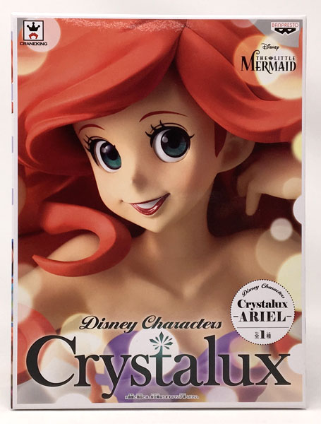 驚きの安さ Disney アリエル(プライズ) Crystalux-ARIEL- Characters コミック・アニメ