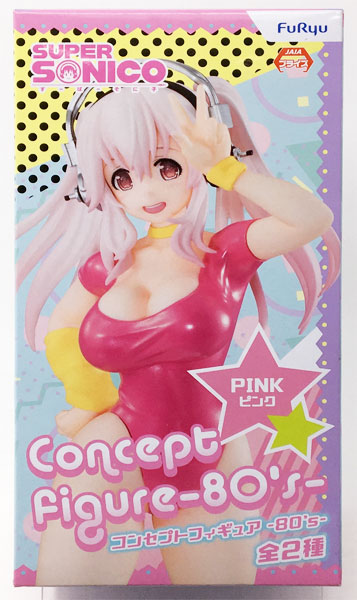 【中古】(本体A/箱B)すーぱーそに子 コンセプトフィギュア -80’s- ピンク(プライズ)[フリュー]《発売済・在庫品》