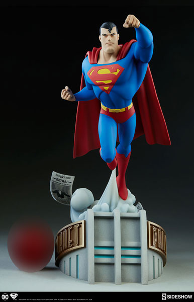 スーパーマン アニメイテッド アニメイテッドシリーズ コレクション スーパーマン サイドショウ 同梱不可 送料無料 在庫切れ