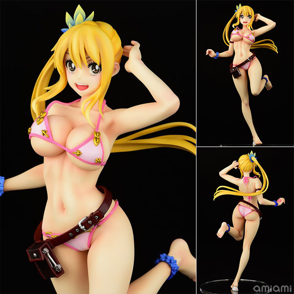 FAIRY TAIL ルーシィ・ハートフィリア・水着Gravure_Style/ver.Side tail 1/6 完成品フィギュア[オルカトイズ]