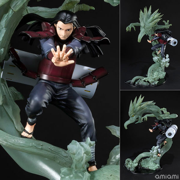 BANDAI 648 BANDAI フィギュアーツZERO 千手柱間-木龍- 絆Relation NARUTO-ナルト- 疾風伝 フィギュア 模型 完成品