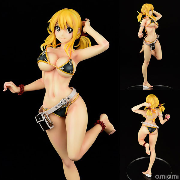 FAIRY TAIL ルーシィ・ハートフィリア・水着Gravure_Style/限定版Noir 1/6 完成品フィギュア[オルカトイズ]