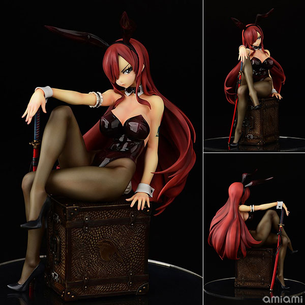 FAIRY TAIL エルザ・スカーレットBunny girl_Style 1/6 完成品 ...