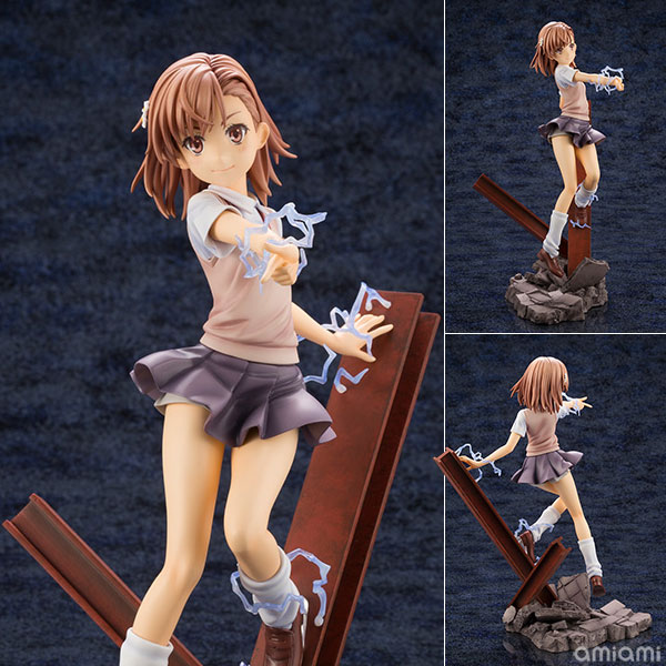 【中古】とある魔術の禁書目録III 御坂美琴 1/7 完成品フィギュア[コトブキヤ]