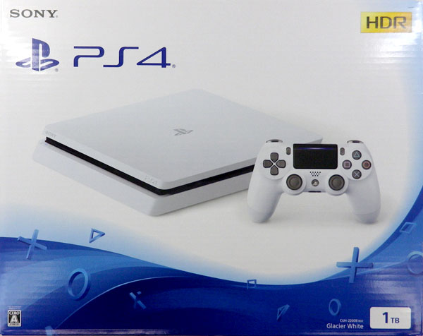 PlayStation4 グレイシャー・ホワイト 1TB[SIE]【送料無料】《在庫切れ》