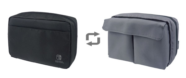 まるごと収納リバーシブルポーチ for Nintendo Switch[ホリ