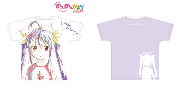 劇場版 のんのんびより ばけーしょん Ani-Art フルグラフィックTシャツ(宮内れんげ)/ユニセックス(サイズ/S)[アルマビアンカ]《在庫切れ》