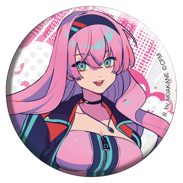初音ミクシリーズ 缶バッジ 秋赤音 ルカ[ムービック]《在庫切れ》