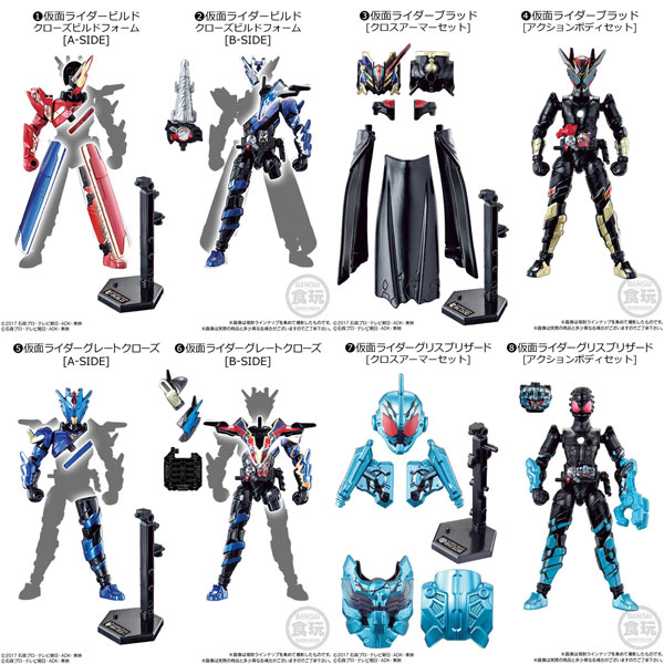 仮面ライダービルドセット 創動 仮面ライダービルド BUILD12 全8種セット