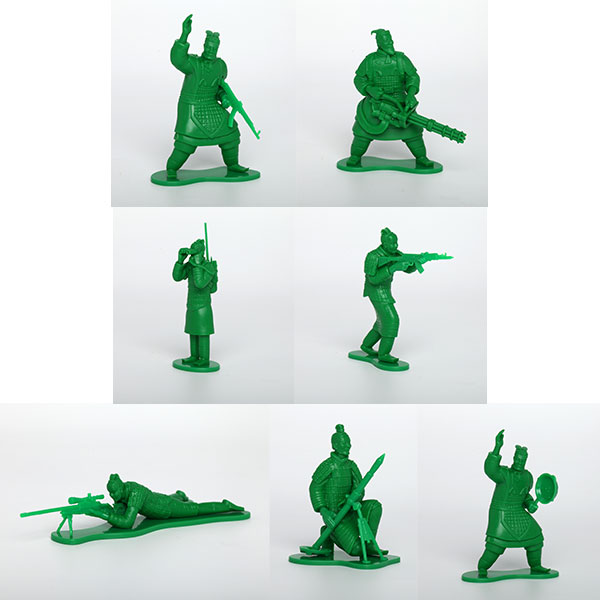 CandyBOX 超活化 バトル兵馬俑 グリーンアーミーVer. 8個入りBOX（再販）[52TOYS]《発売済・在庫品》