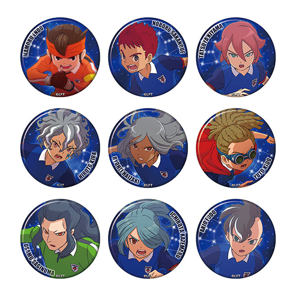 イナズマイレブン オリオンの刻印 キャラバッジコレクション B 9個入り