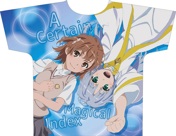 とある魔術の禁書目録III フルグラフィックTシャツ インデックス＆御坂