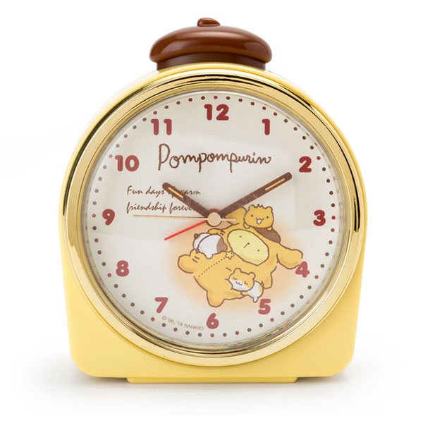 143405 ポムポムプリン 目覚まし時計 ヨル[サンリオ]《在庫切れ》