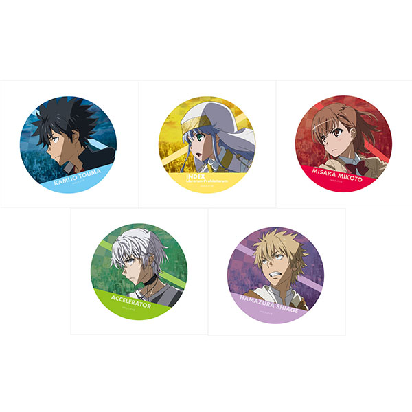 とある魔術の禁書目録 一方通行 アクセラレータ LED バッジ 一方通行 アクセラレータ とある魔術の禁書目録 缶バッジ 3点