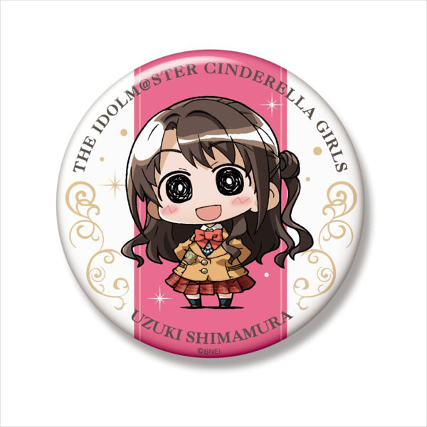 島村卯月 缶バッジ デレマス アイドルマスター シンデレラガールズ