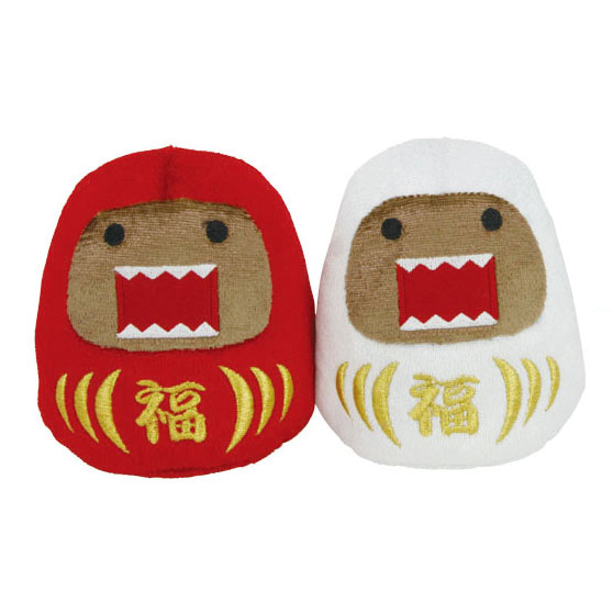 どーもくん 紅白だるまセット[セキグチ]《在庫切れ》