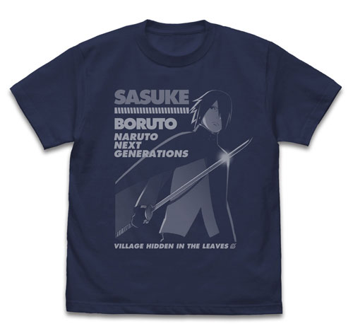 BORUTO-ボルト- NARUTO NEXT GENERATIONS うちはサスケ Tシャツ BORUTO Ver./INDIGO-L（再販）[コスパ]《０６月予約》