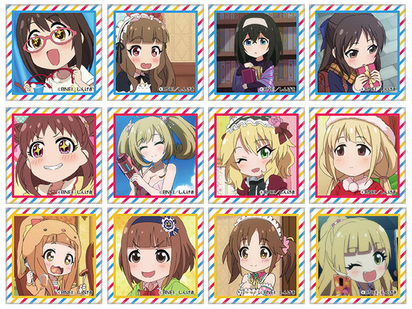 シンデレラガールズ劇場 スクエアバッジコレクション Vol.2 12個入り