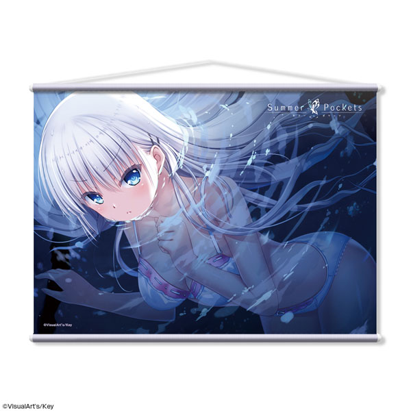 summer pockets 鳴瀬しろは　B2タペストリー　character1 Summer Pockets B2タペストリー デザイン01(鳴瀬しろは