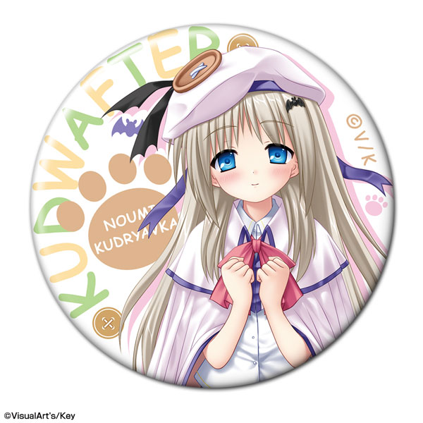 レア　非売品　あたり賞　クドわふたー　key20th バッジ　能美クドリャフカ クドわふたー 缶バッジ デザイン01(能美クドリャフカ/A)[ライセンス