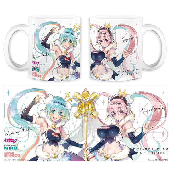 初音ミク レーシングVer.2018 マグカップ すーぱーそに子コラボVer. 1[Gift]《在庫切れ》
