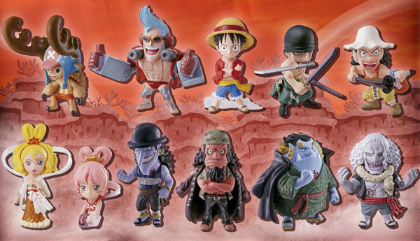 ワンピースコレクション 魚人族と人間 ノーマル全11種+シークレット全1種セット