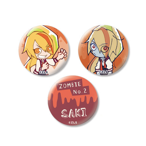 ゾンビランドサガ 缶バッジセット 02.二階堂サキ[empty]《在庫切れ》