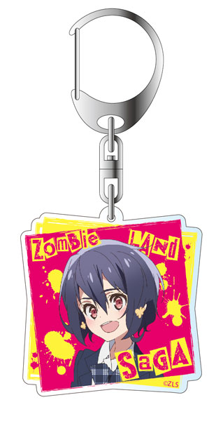 ゾンビランドサガ アクリルキーホルダー 水野愛 アイドルver