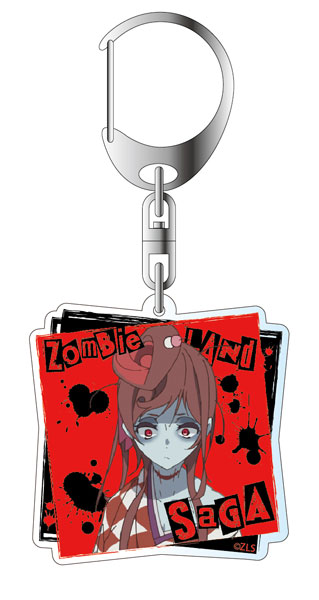 ゾンビランドサガ アクリルキーホルダー ゆうぎり ゾンビィver