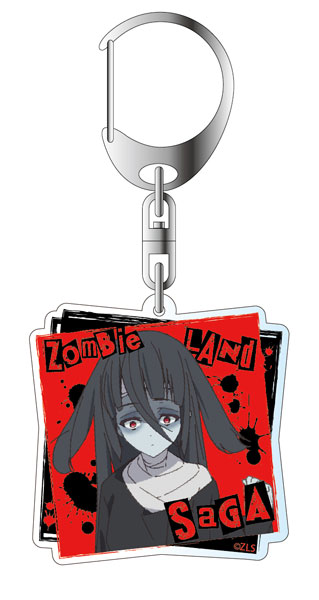 ゾンビランドサガ アクリルキーホルダー 山田たえ ゾンビィver