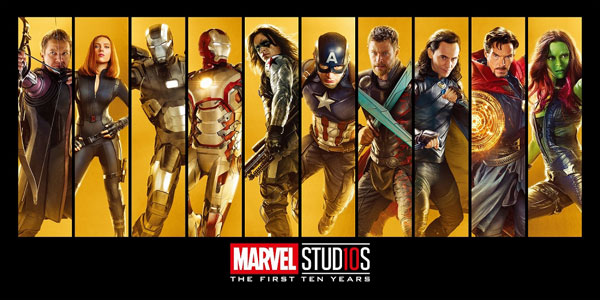 マーベルスタジオ 10th アニバーサリー/ ヒーロー＆ヴィラン バス