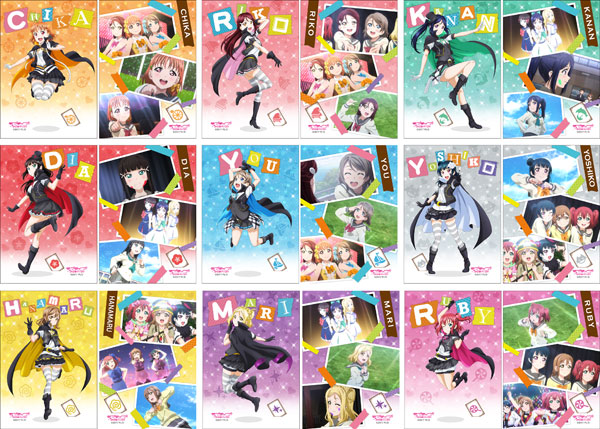 ラブライブ サンシャイン 予告状ブロマイドコレクション 怪盗ver 9個入りbox ムービック 在庫切れ