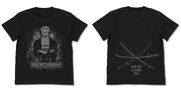 ONE PIECE ゾロ　剣豪　Tシャツ　コスパ　ワンピース 剣士ゾロTシャツ [ワンピース] | キャラクター公式グッズ