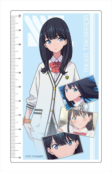 SSSS.GRIDMAN 宝多六花＆響裕太 特典：イラストカード R7-197 SSSS.GRIDMAN FVGA(480×800)壁紙 宝多六花 アニメ-スマホ用画像