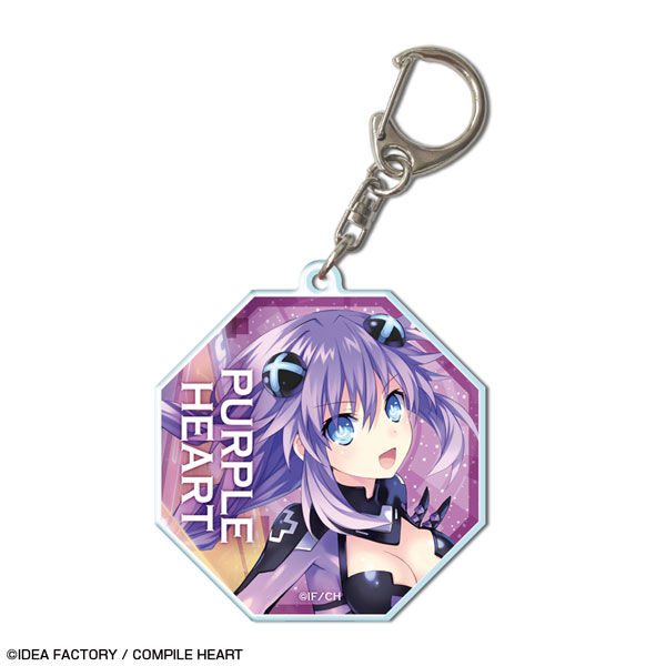 ネプテューヌシリーズ アクリルキーホルダー デザイン05(パープル