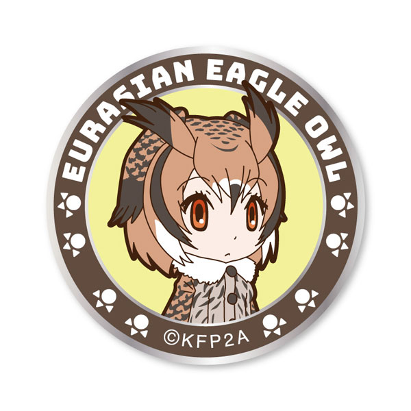 けものフレンズ ワシミミズク ワッペン(着脱式)[グルーヴガレージ