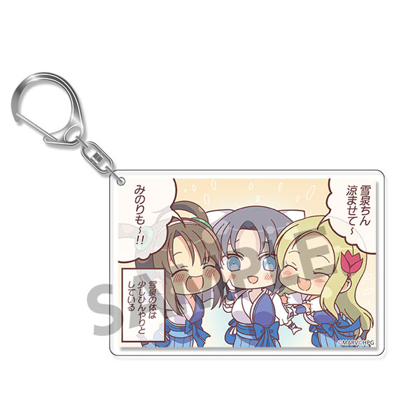 シノビマスター 閃乱カグラ NEW LINK 1コマアクリルキーホルダー 雪泉 