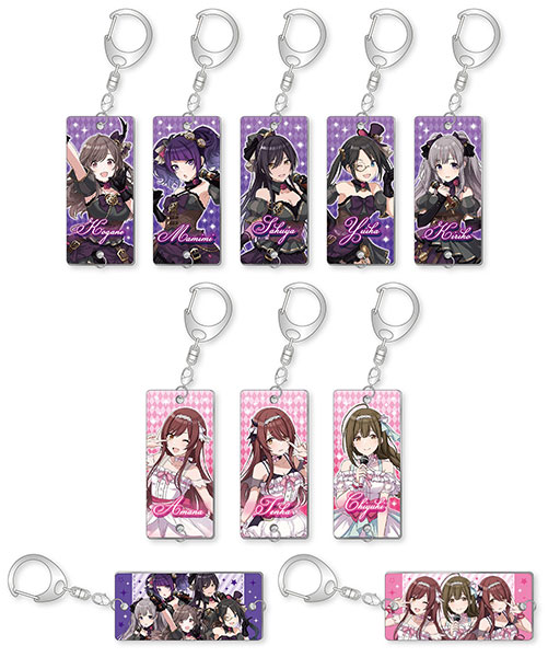 アイドルマスター シャイニーカラーズ つながるメタルキーホルダー Part2  10個入りBOX[アクアマリン]《在庫切れ》