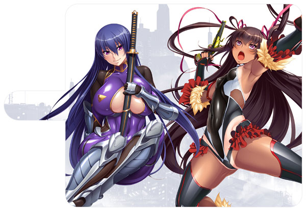 対魔忍RPG 手帳型スマホケース ユキカゼ＆凜子ver. Mサイズ[Lilith]《在庫切れ》