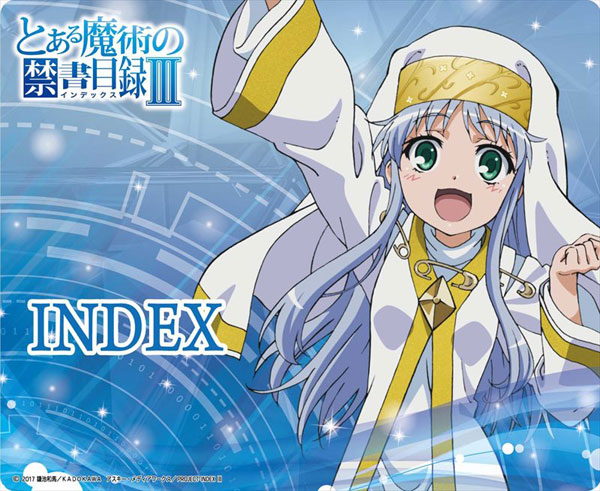 とある魔術の禁書目録III マウスパッド インデックスamiami.jpあみあみオンライン本店
