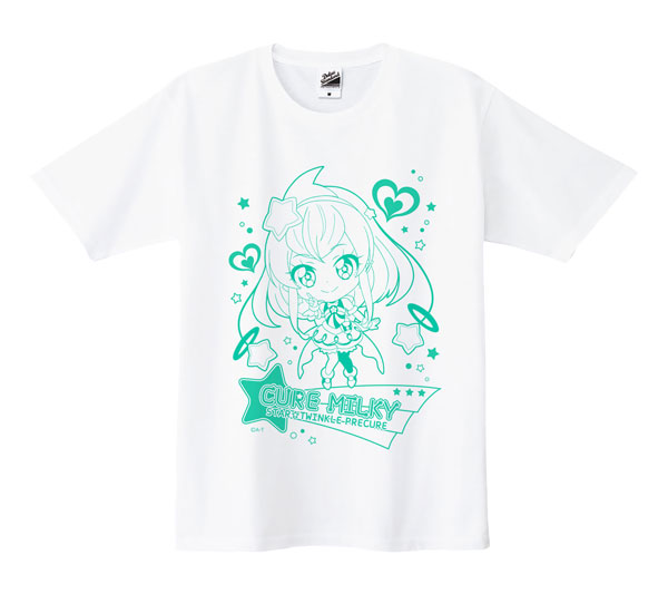 スター☆トゥインクルプリキュア プリポップ♪Tシャツ キュアミルキー Mサイズ[Brujula]《在庫切れ》