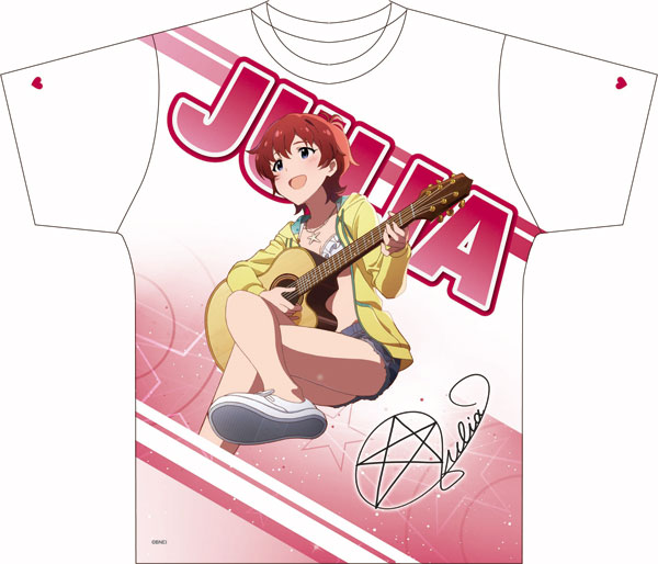 【美品】 ミリオンライブ！　フルグラ Tシャツ ジュリアLサイズ アイマス アイドルマスターミリオンライブ！ 両面フルグラフィックTシャツ
