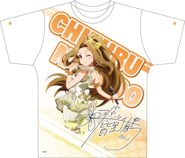 二階堂千鶴 フルグラフィックTシャツ　アイドルマスター ミリオンライブ! アイドルマスターミリオンライブ！ 両面フルグラフィックTシャツ