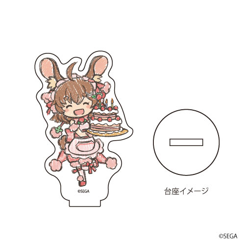 アクリルぷちスタンド「maimai MiLK PLUS」01/ラズ(グラフアート)[A3