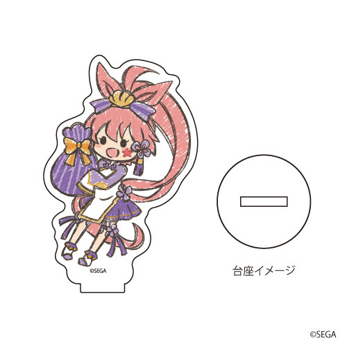 アクリルぷちスタンド「maimai MiLK PLUS」04/乙姫(グラフアート)[A3