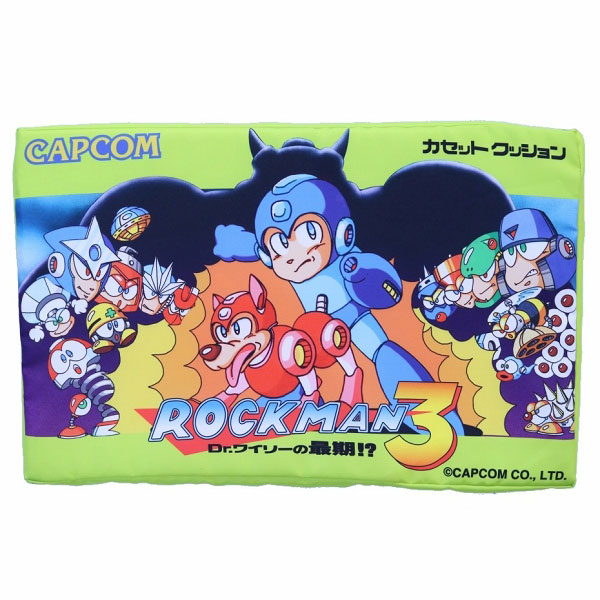 品質が カセットクッション ロックマン3[インドア]《在庫切れ》 クッション・抱きまくら・ブランケット